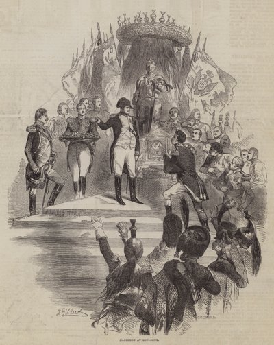 Napoleon in Boulogne von John Gilbert